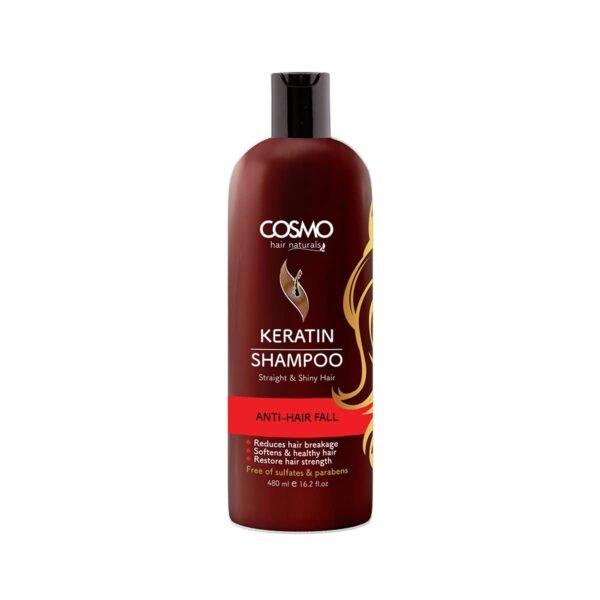 Cosmo Keratin 1000ml Shampoo - 3 PCS Bundle