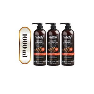Cosmo Keratin 1000ml Shampoo - 3 PCS Bundle